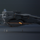 Illustration for article titled Spaceship concept art that will blow your post-apocalyptic mind